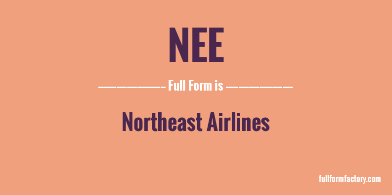 nee-full-form