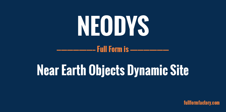 neodys-full-form