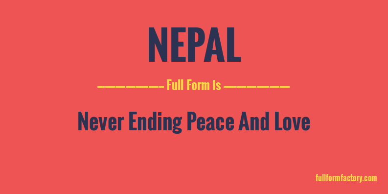 nepal-full-form