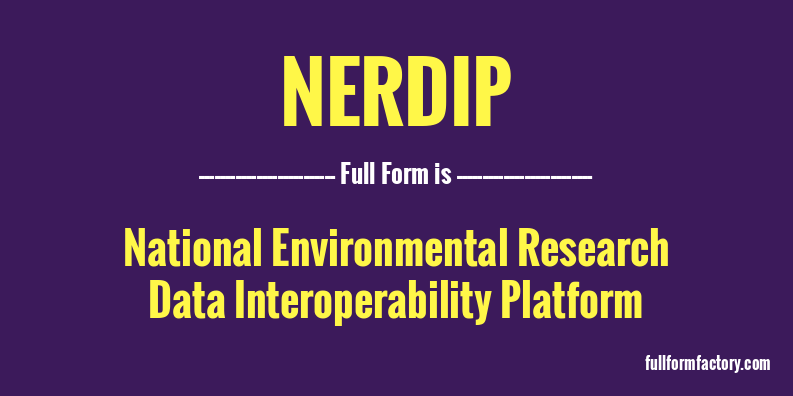 nerdip-full-form