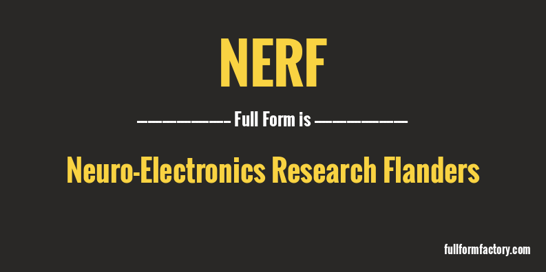 nerf-full-form