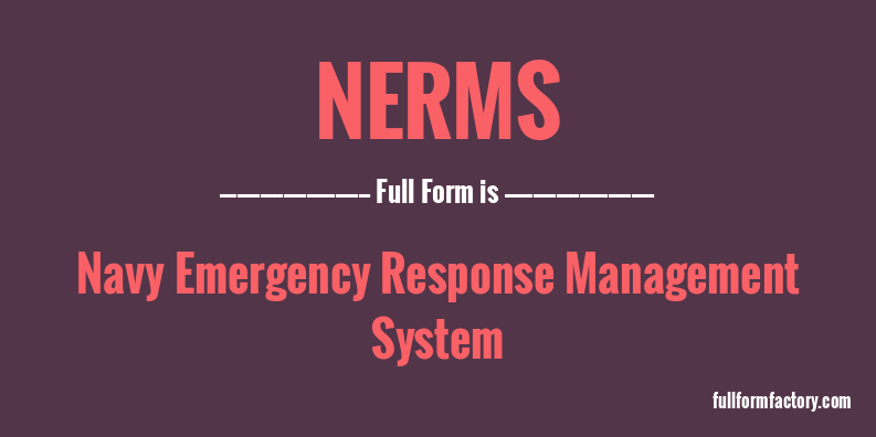 nerms-full-form