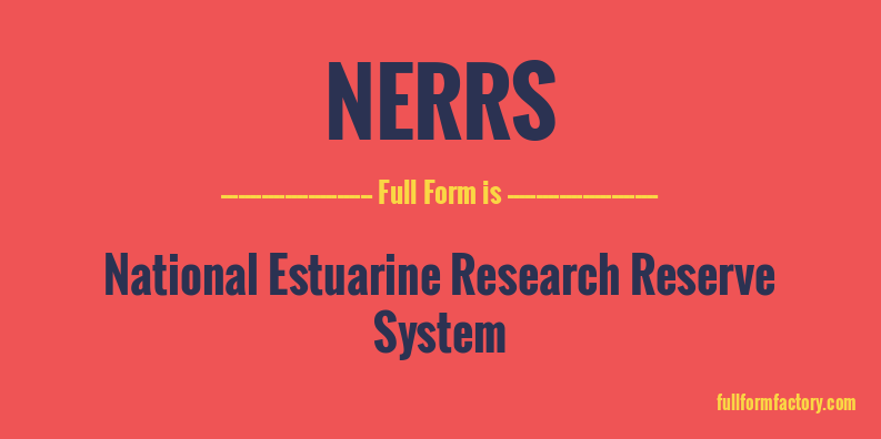 nerrs-full-form