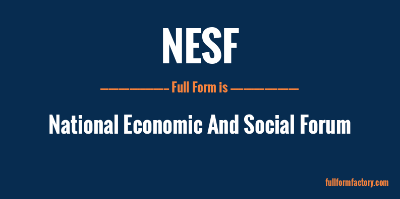 nesf-full-form