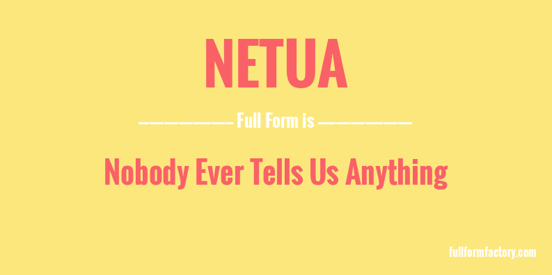 netua-full-form