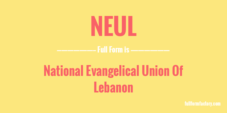 neul-full-form
