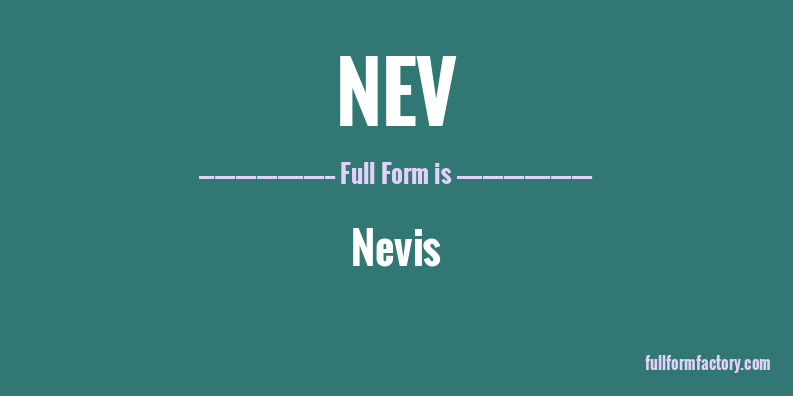 nev-full-form