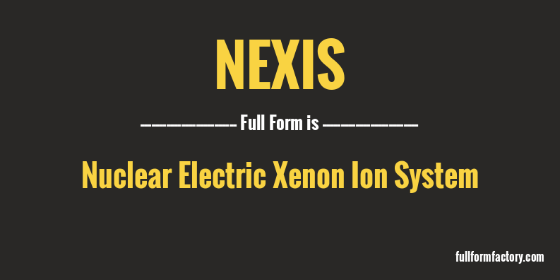 nexis-full-form
