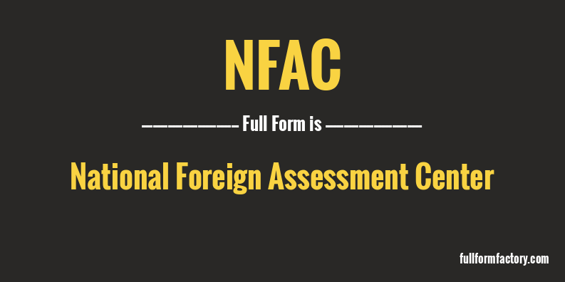 nfac-full-form