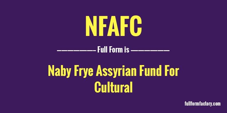 nfafc-full-form