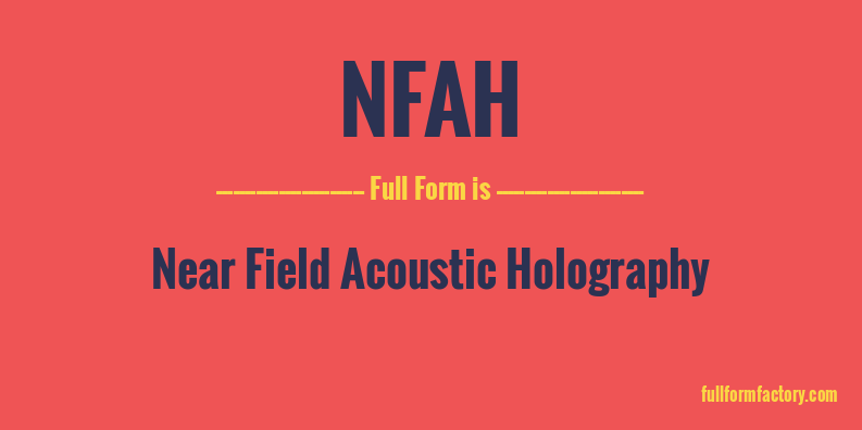 nfah-full-form