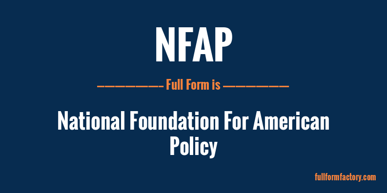 nfap-full-form