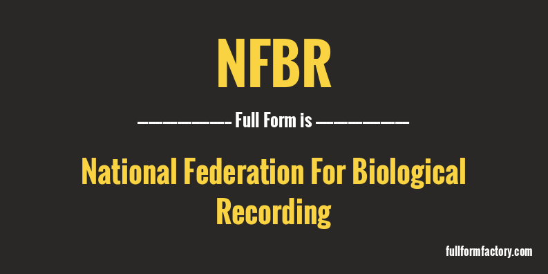 nfbr-full-form