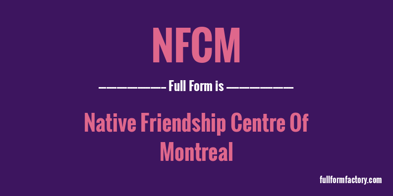 nfcm-full-form