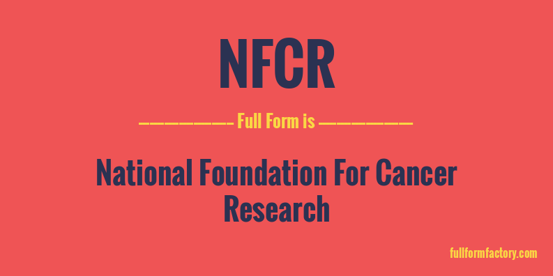 nfcr-full-form