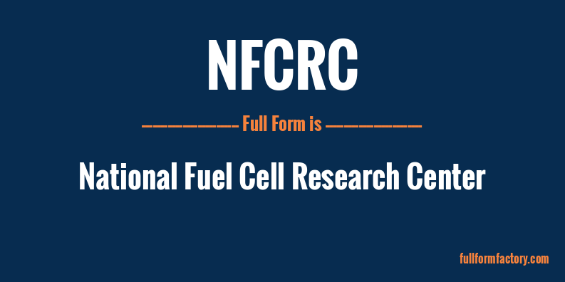 nfcrc-full-form