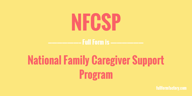 nfcsp-full-form