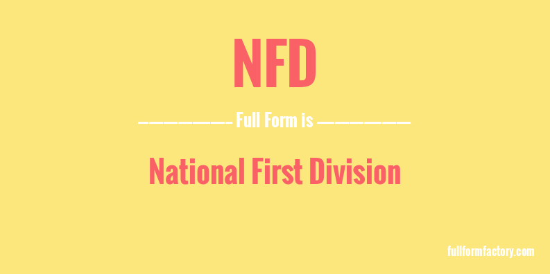 nfd-full-form