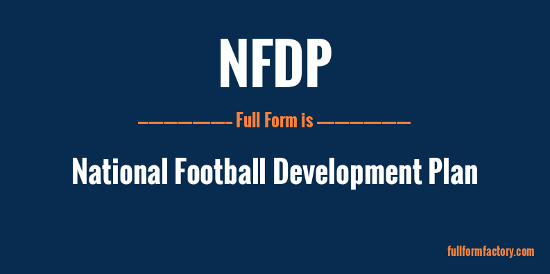 nfdp-full-form
