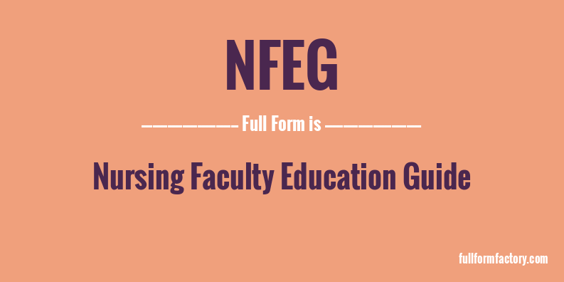 nfeg-full-form