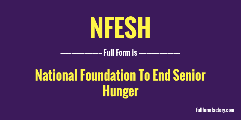nfesh-full-form