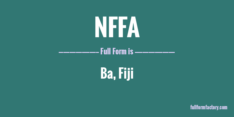 nffa-full-form