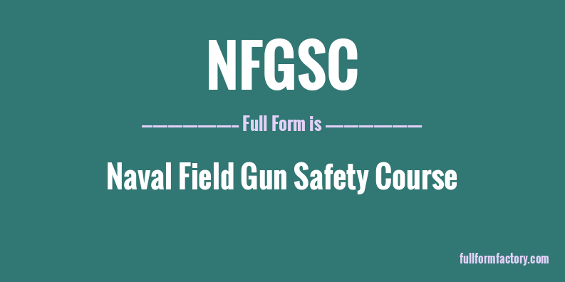 nfgsc-full-form