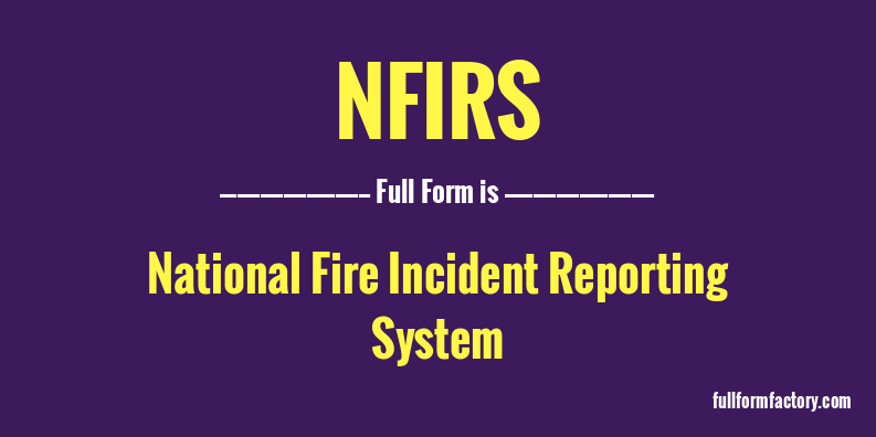 nfirs-full-form