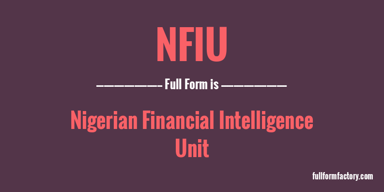 nfiu-full-form