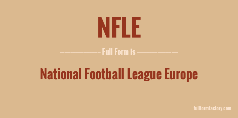 nfle-full-form