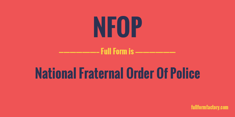 nfop-full-form