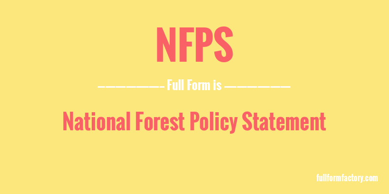 nfps-full-form