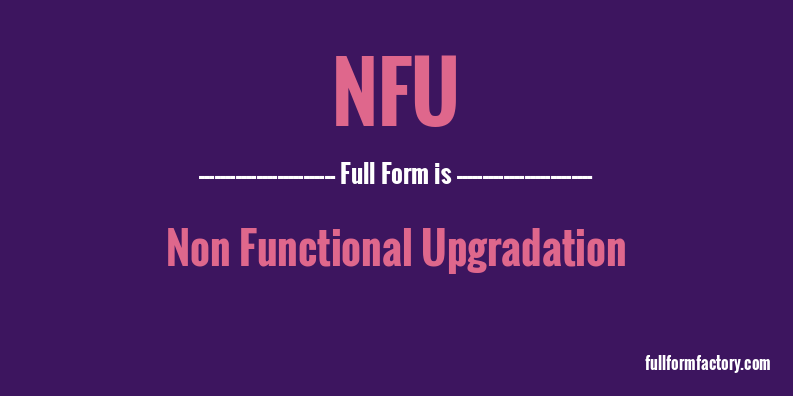 nfu-full-form