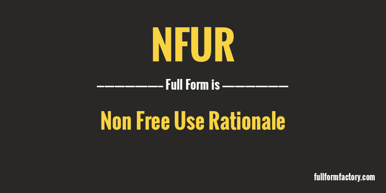 nfur-full-form