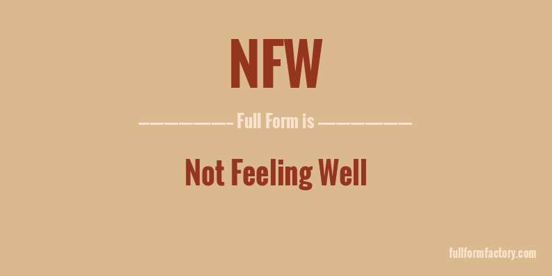 nfw-full-form