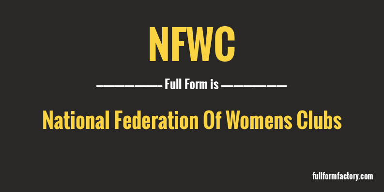nfwc-full-form