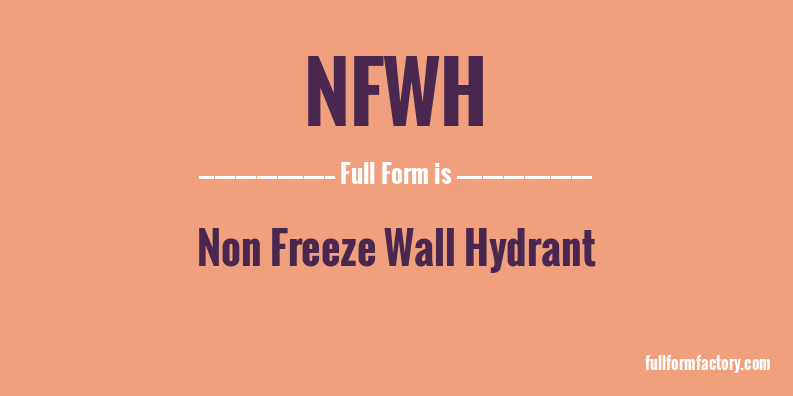 nfwh-full-form