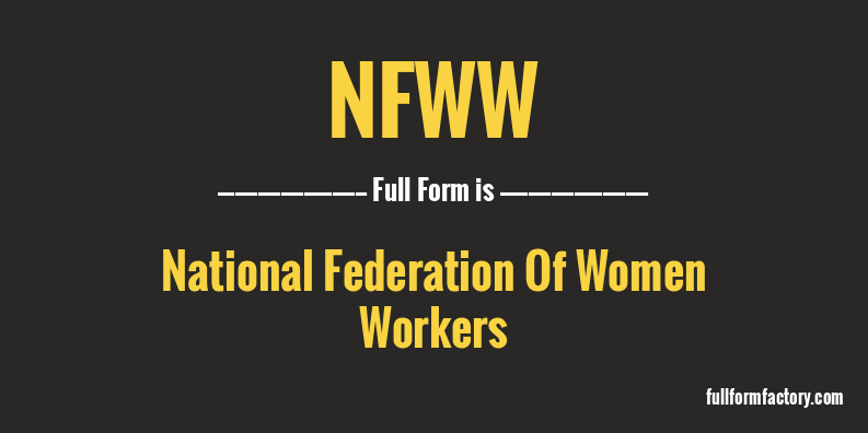nfww-full-form