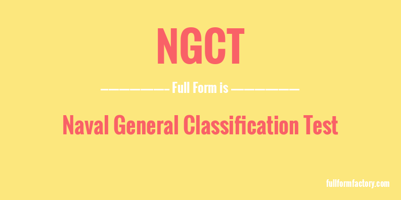 ngct-full-form