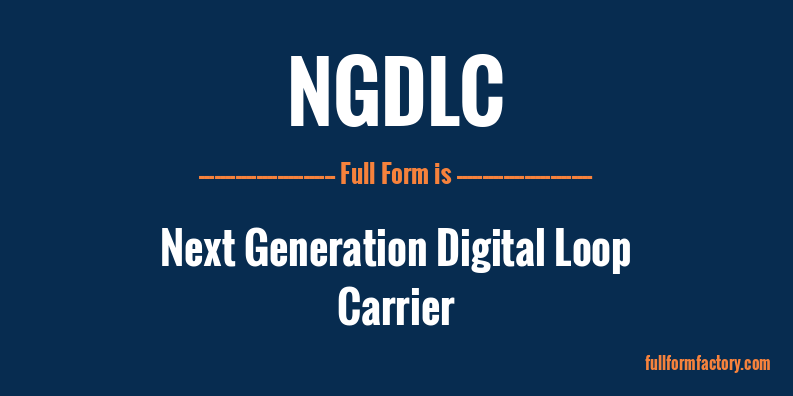 ngdlc-full-form