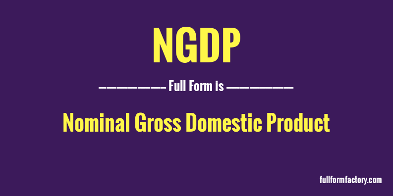 ngdp-full-form