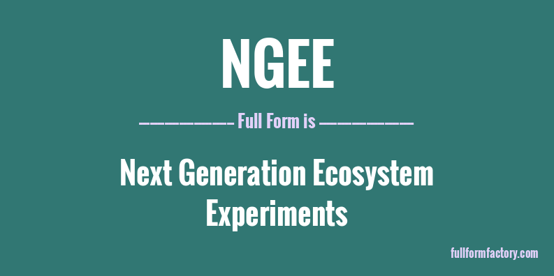 ngee-full-form