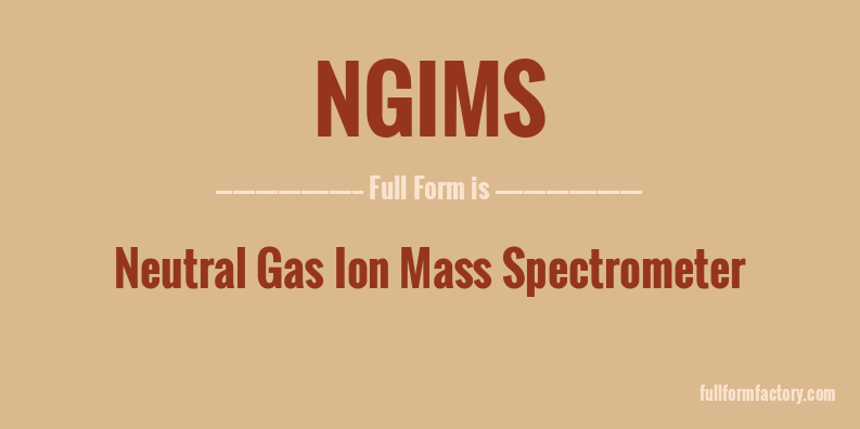 ngims-full-form