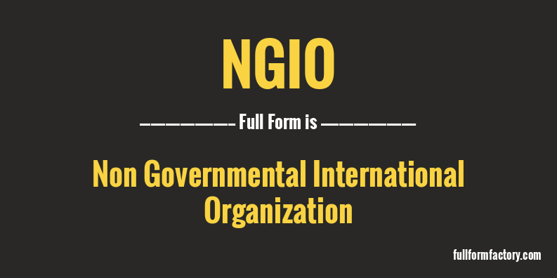 ngio-full-form