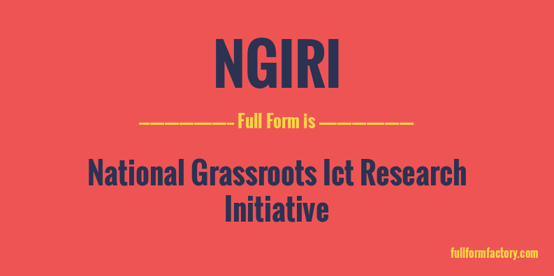 ngiri-full-form