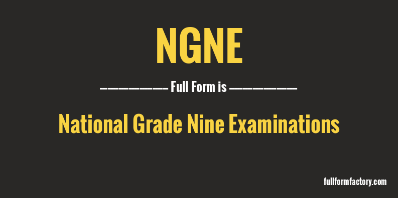 ngne-full-form