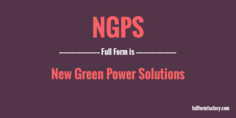 ngps-full-form