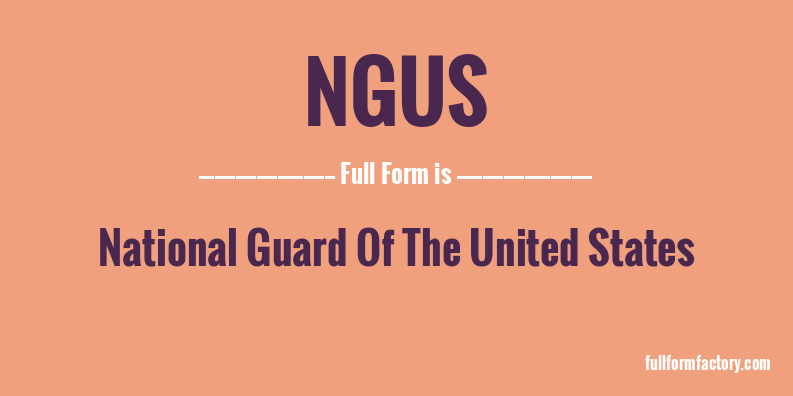 ngus-full-form