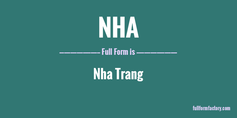 nha-full-form