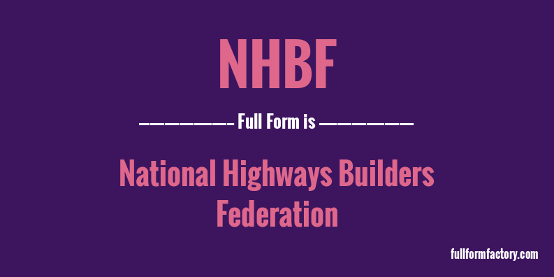 nhbf-full-form